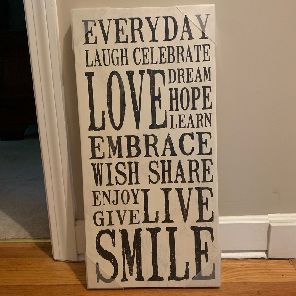 Wall Hanging Sign
